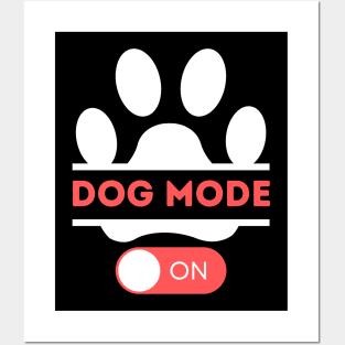 Dog mode on Posters and Art